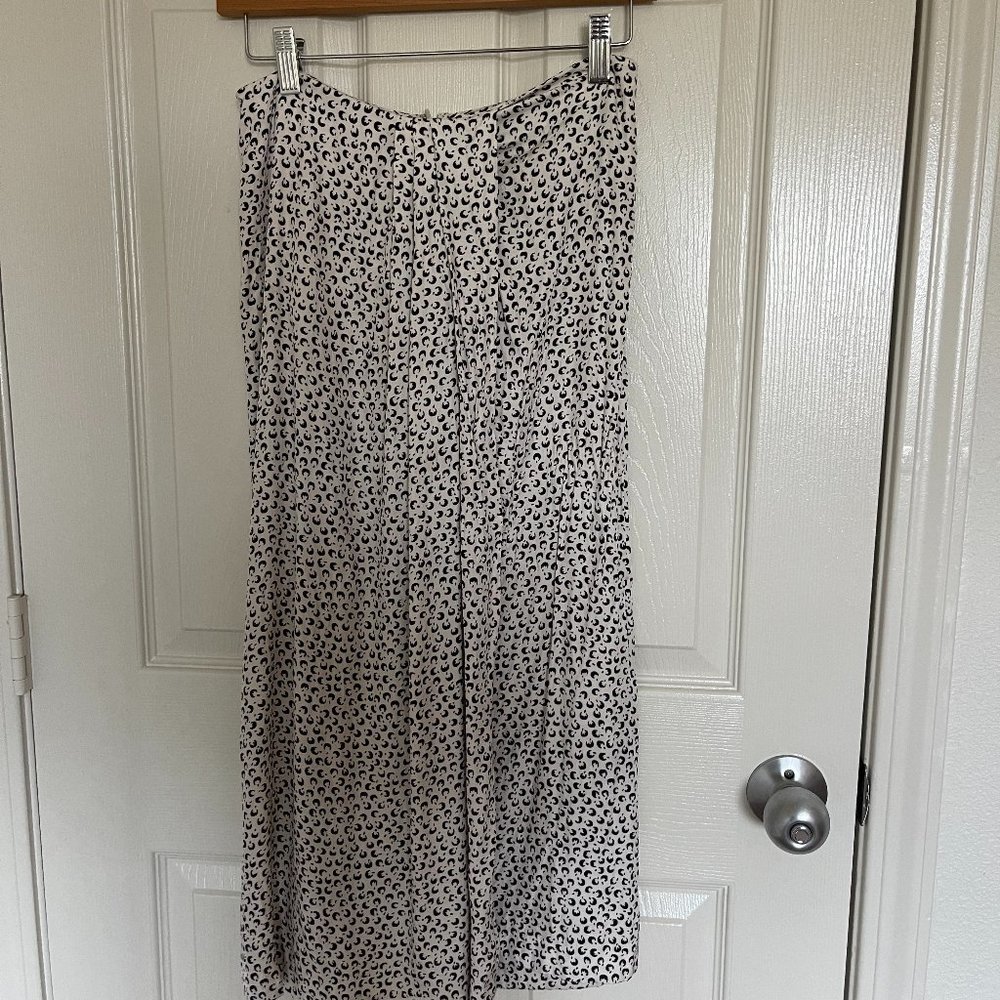 Vince Drape Silk Blend Skirt Size 0